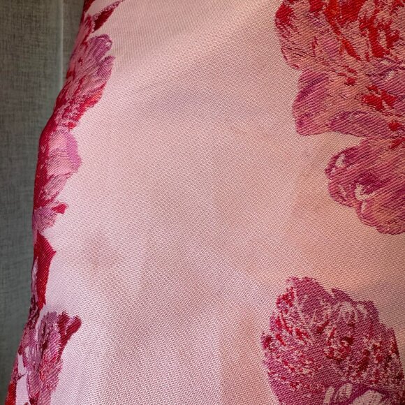 White House Black Market Sleeveless Floral Jacquard Fit and Flare Dress Size 2 - Picture 5 of 5